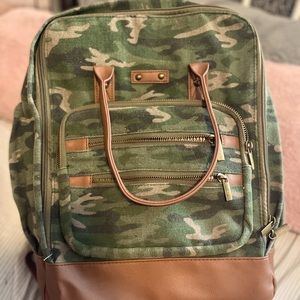 Camo book bag